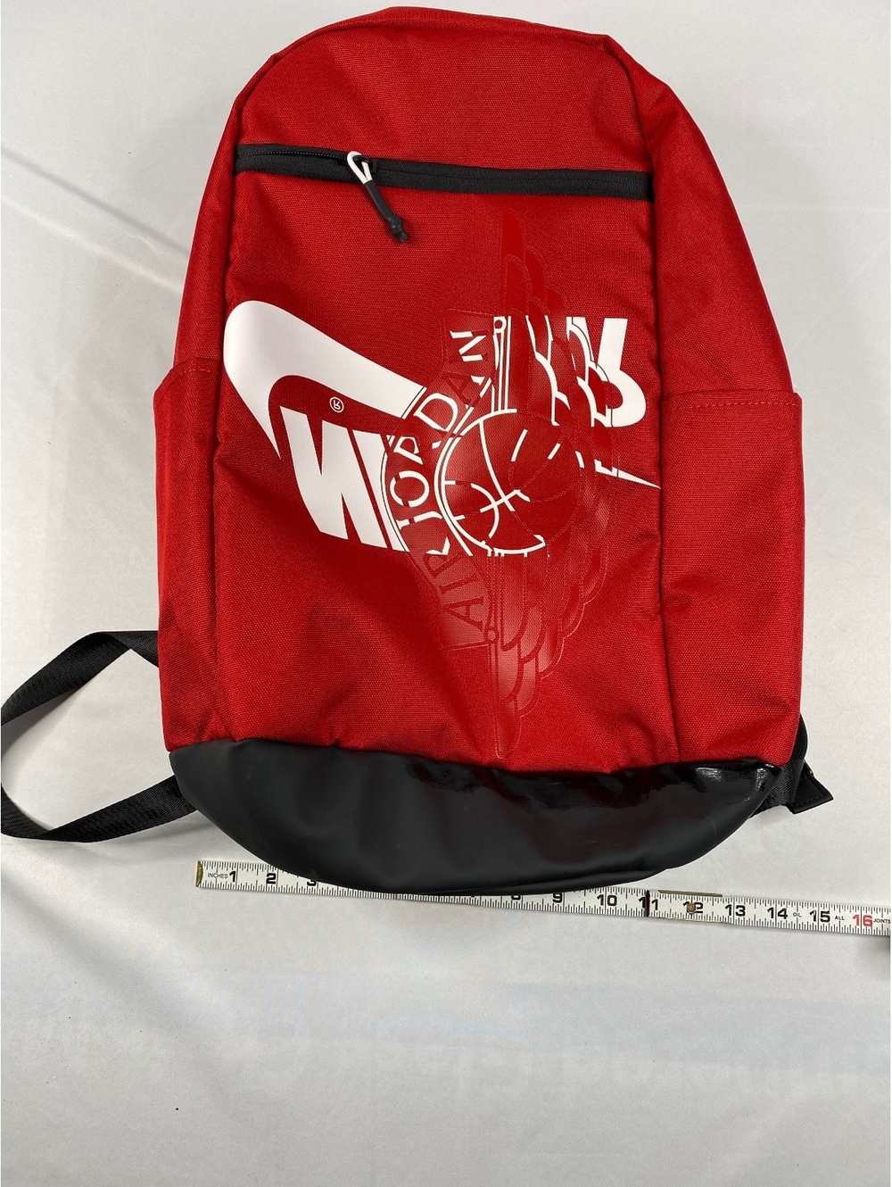 Red backpack